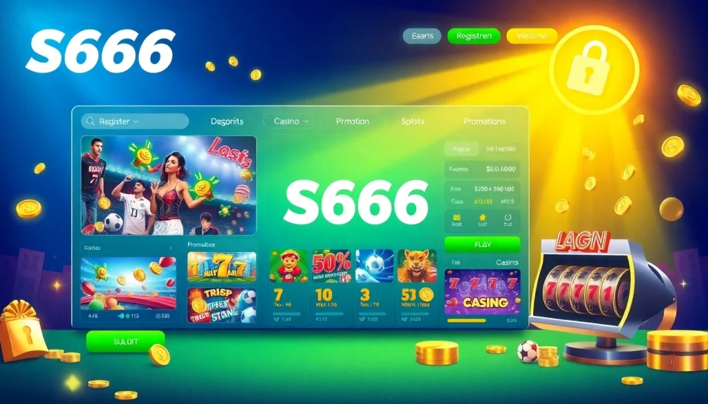 S666.nyc online betting platform showcasing diverse games and secure environment for players.