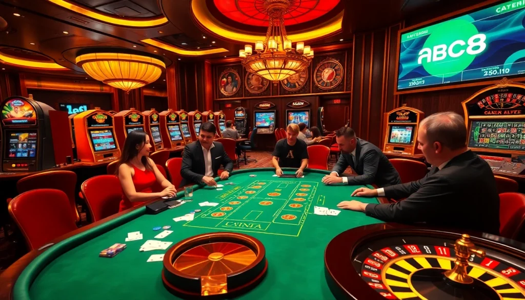 Experience live betting thrills at ABC8 with exciting casino gaming options.