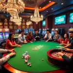 An engaged player enjoying thrilling moments at the cm88 nhà cái casino table, showcasing excitement and high-stakes action.