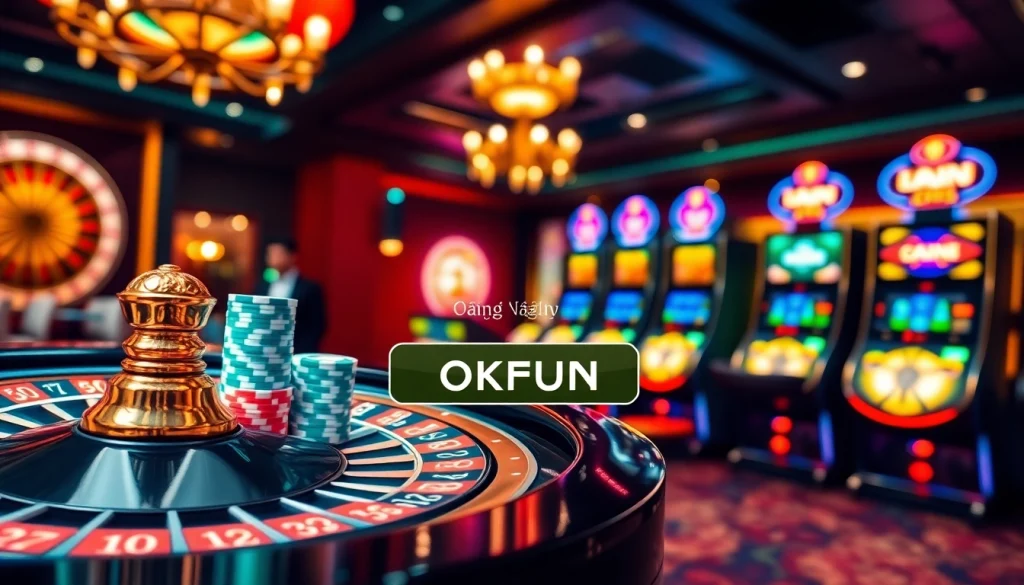 Engage with exciting gameplay by đăng nhập okfun for exciting casino rewards and strategies.