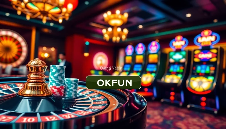 Engage with exciting gameplay by đăng nhập okfun for exciting casino rewards and strategies.