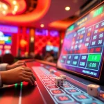 Tài Xỉu MD5 gaming platform showcasing vibrant online gameplay with digital dice and engaging interface.