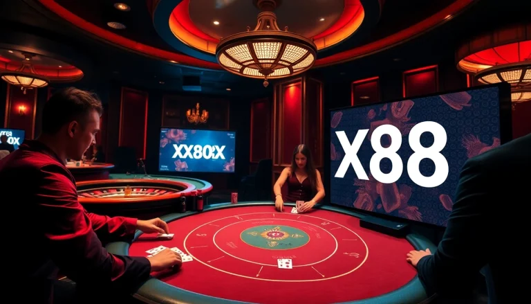 Experience the thrill of winning at X88 poker tables with strategic play and engaging competition.