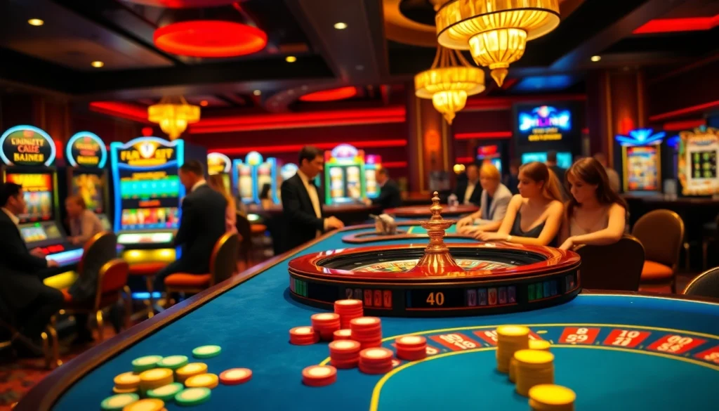 Experience the thrill of win678 with vibrant casino games, colorful chips, and exciting slot machines.