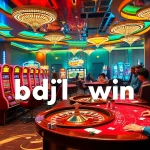 Engaging casino scene showcasing the thrill of bdjl win at colorful gaming tables.