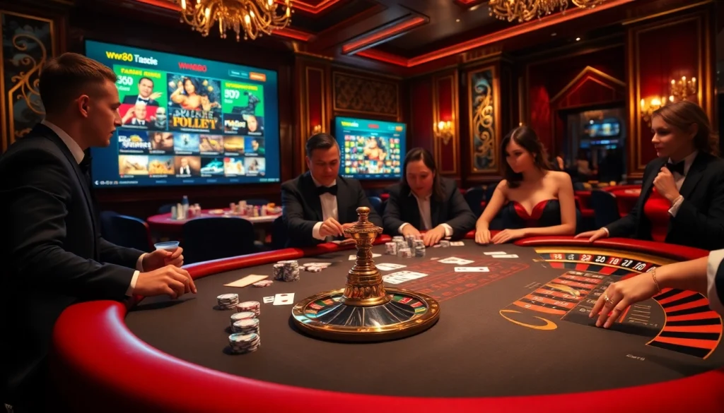 Experience the excitement at ww88 casino with vibrant poker games and stunning gambling visuals.