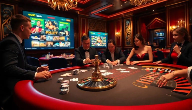 Experience the excitement at ww88 casino with vibrant poker games and stunning gambling visuals.