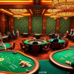 Người chơi thắng những ván bài hấp dẫn tại bàn casino LUCK8, trải nghiệm cảm giác chơi game sống động.