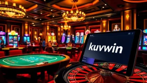 Experience the thrill of gaming with link kuwwin at a dazzling casino table full of excitement.
