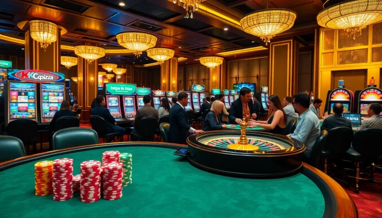 Experience the thrill of gambling at https://kjc.pizza/ with vibrant casino games and inviting atmosphere.