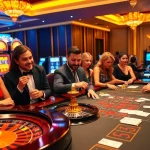 SODO casino activities highlighting dynamic table games and engaging players in a luxurious atmosphere