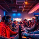 NK88 gaming event showcasing vibrant competition and player engagement in a modern atmosphere.