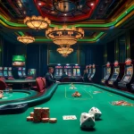 Engage with thrilling casino gaming at https://kkwin.co.com/ featuring elegant tables and vibrant lights.