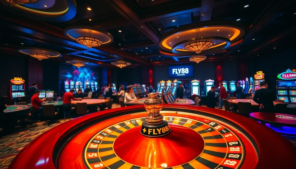 Engage with the excitement at FLY88 link casino, experiencing thrilling games and lavish surroundings.
