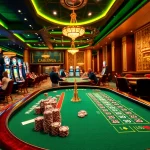 Players enjoying thrilling games at an LV88 online casino with vibrant tables and exciting gameplay.