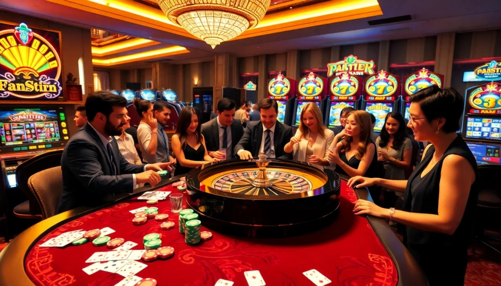 Experience thrilling games at https://gg88.christmas/ with vibrant casino tables and engaging players.