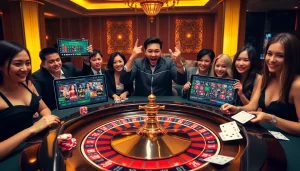 Experience the thrill of winning at 6L777 ORG in a luxurious casino setting.