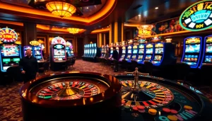 Experience the thrill of placing a bet at a luxurious casino featuring 99win gaming elements.