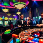 Experience exhilarating casino gameplay at a luxurious roulette table featuring 5MB betting opportunities.