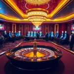 LUCK8 offers a vibrant casino scene with exciting gameplay at roulette and poker tables.