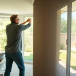 Enhance your home with Flyscreenmaxx, showcasing a sleek flyscreen in a bright, modern living room.