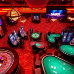 Players enjoying thrilling games at NH88 casino, experiencing luxury and excitement.