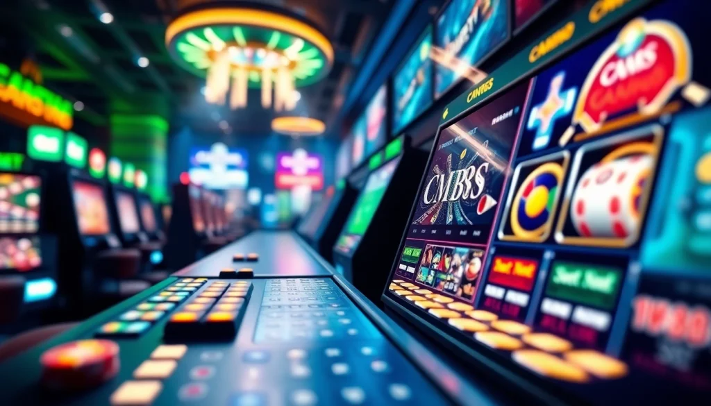 CM 88 online betting interface showcasing vibrant games and user interaction