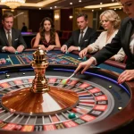 Watch the exciting roulette action at U888 as players strategize with their bets.