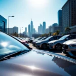 Explore the elegance and features of Ashley cars in a lively urban setting.