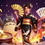Experience Đá gà in a vibrant 3D casino scene featuring dynamic gambling elements and action.