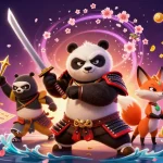 Cổng b52 club showcases dazzling 3D characters and dynamic casino elements, inviting players to join exciting games.