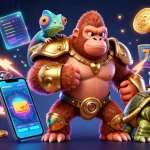 Play slots and win jackpots at 789win with a powerful gorilla king and mystical companions.